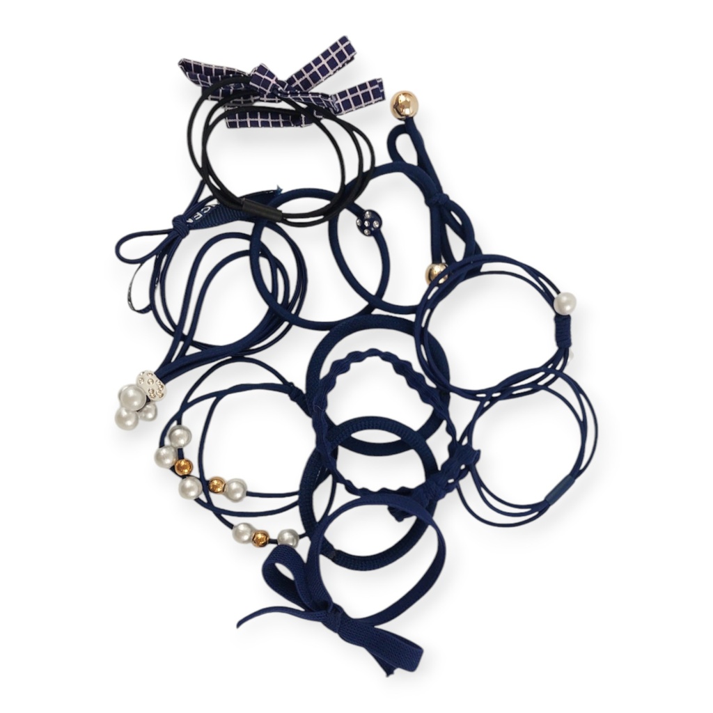 Bote gomillitas y pulseras navy