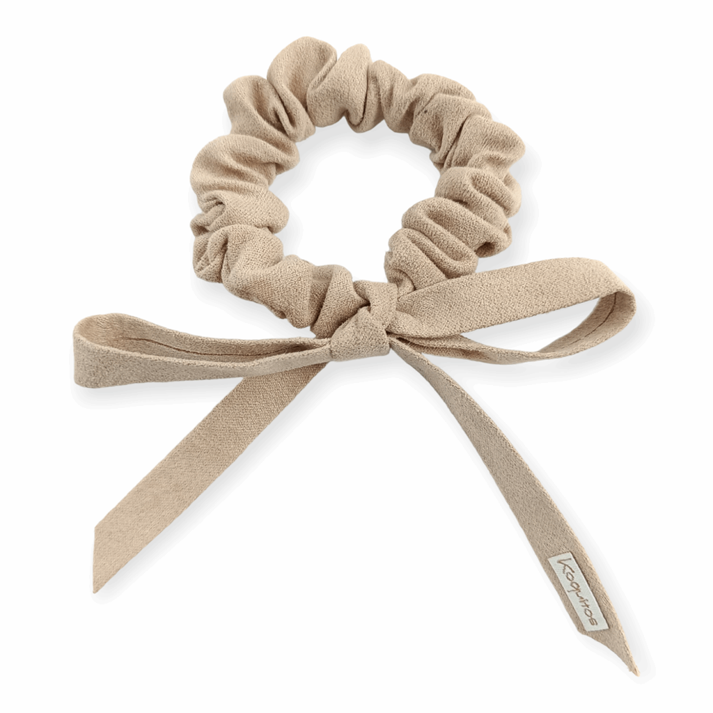 Scrunchie lacito suede