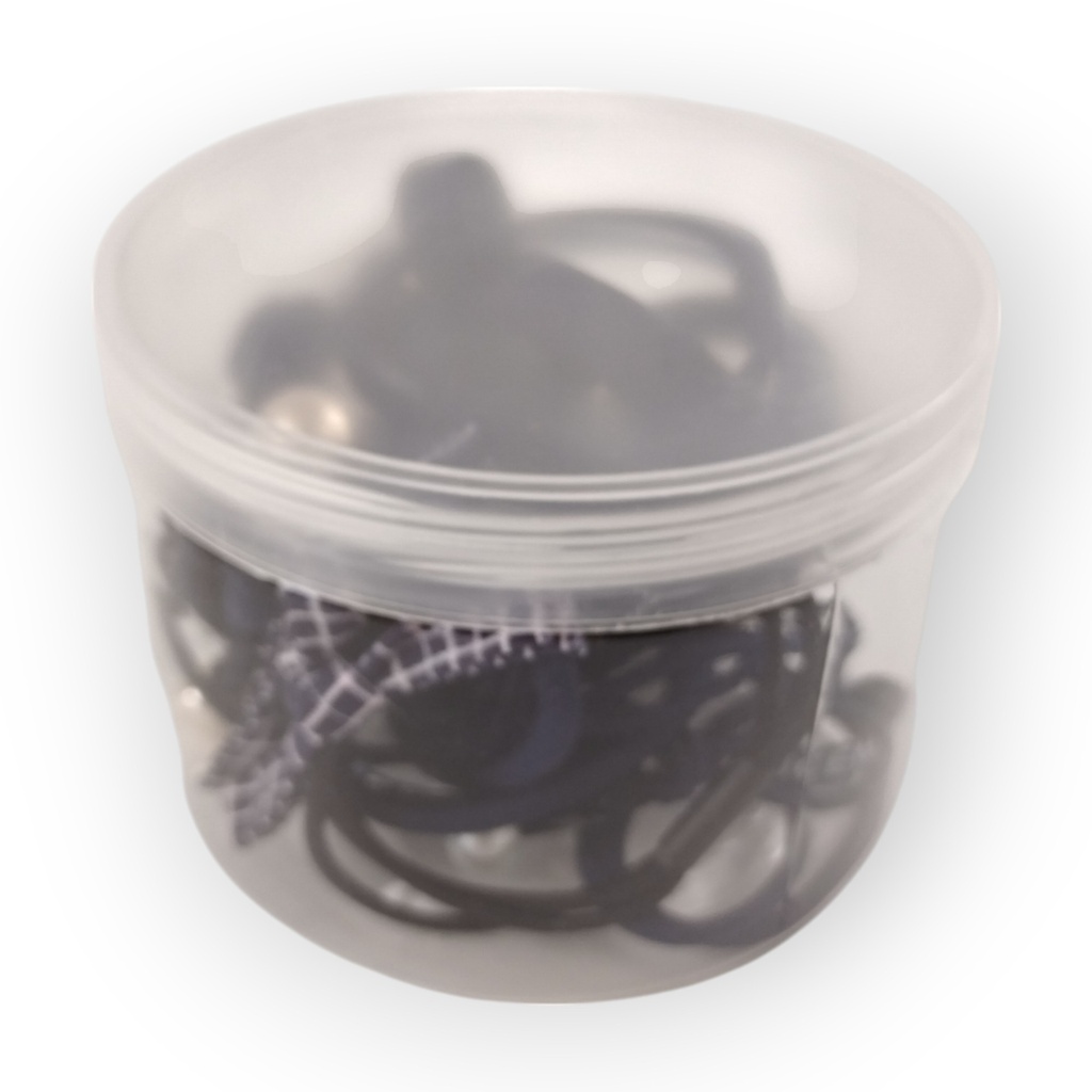 Bote gomillitas/pulseras navy