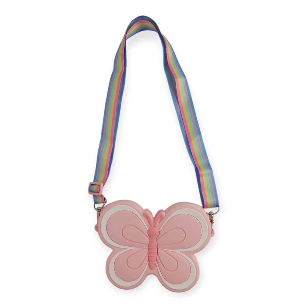 Bolso silicona mariposa