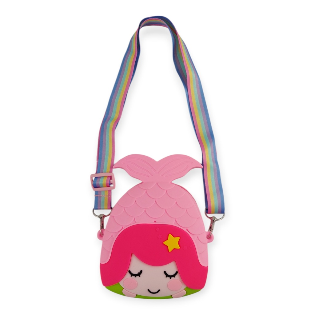 Bolso silicona sirena